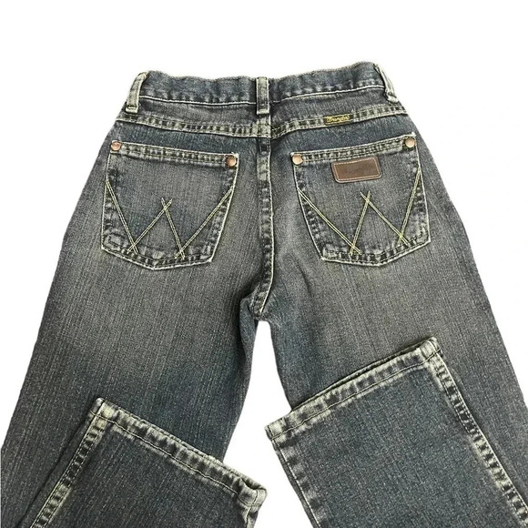 Wrangler Retro Relaxed Straight BRT30RR Western Cowboy Bootcut Jeans 12 Slim - Picture 4 of 12